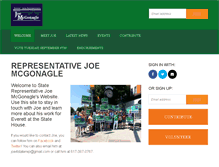 Tablet Screenshot of joemcgonagle.com
